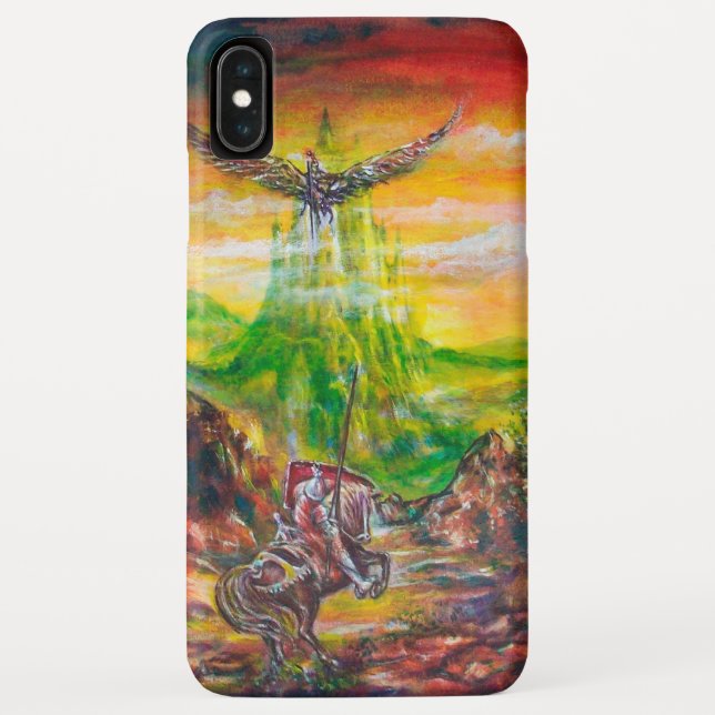 MAGIC DUEL BETWEEN BRADAMANT AND NEGROMANCER Case-Mate iPhone CASE (Back)