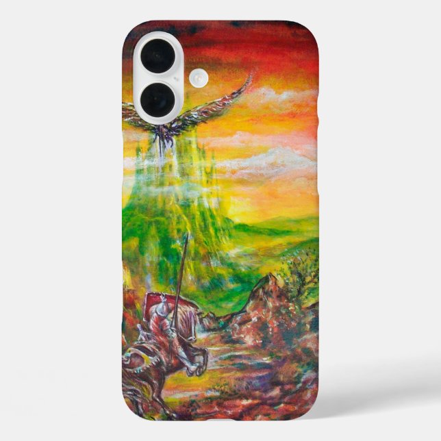 MAGIC DUEL BETWEEN BRADAMANT AND NEGROMANCER Case-Mate iPhone CASE (Back)