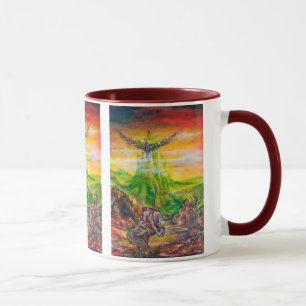 MAGIC DUEL BETWEEN BRADAMANT AND NEGROMANCER MUG