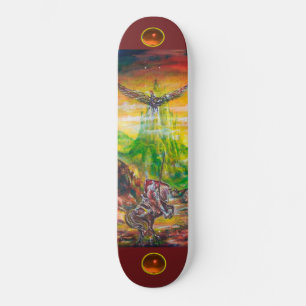 MAGIC DUEL BETWEEN BRADAMANT AND NEGROMANCER SKATEBOARD