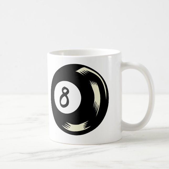 Magic Eight Ball Coffee Mug (Right)