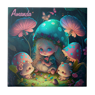 Magic elf moments ceramic tile