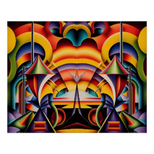 Magic Faces in Magic Places Poster
