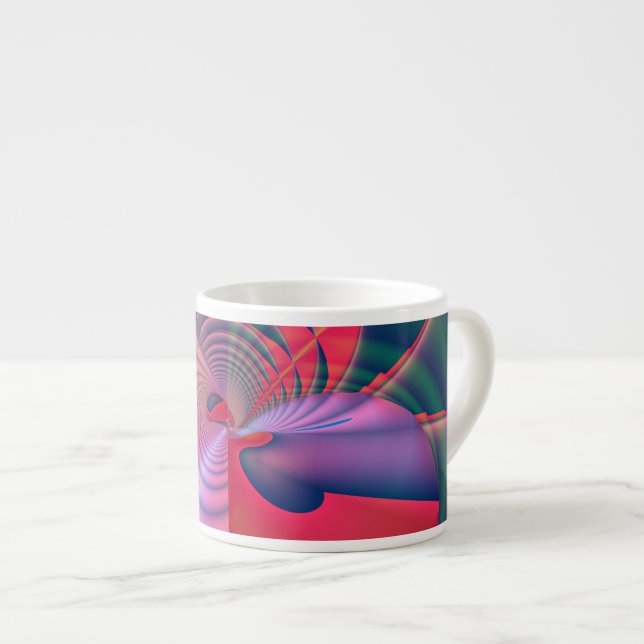 Magic Flower Espresso Cup (Front Right)