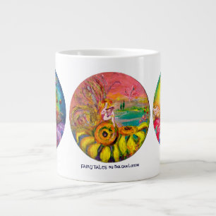 MAGIC FLOWER FAIRIES Fantasy Large Coffee Mug