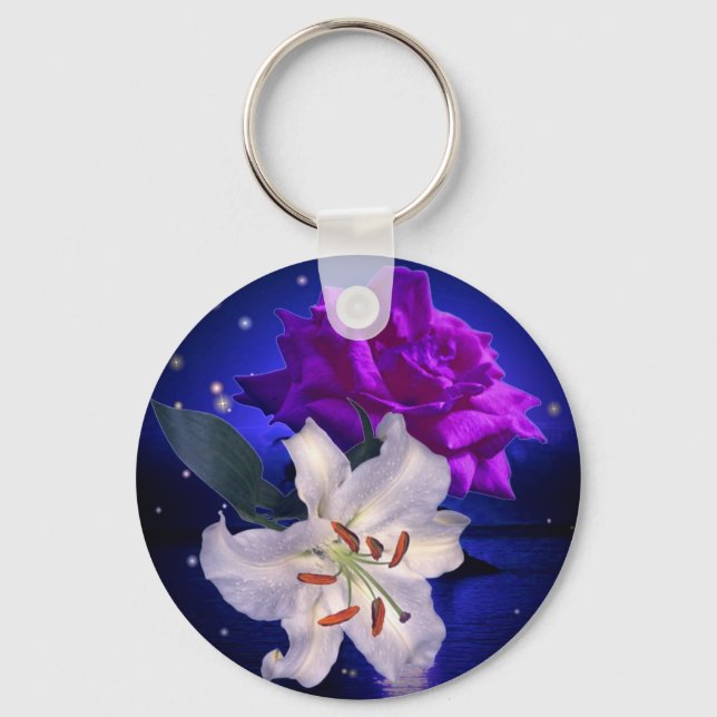 Magic Flowers Keychain (Front)