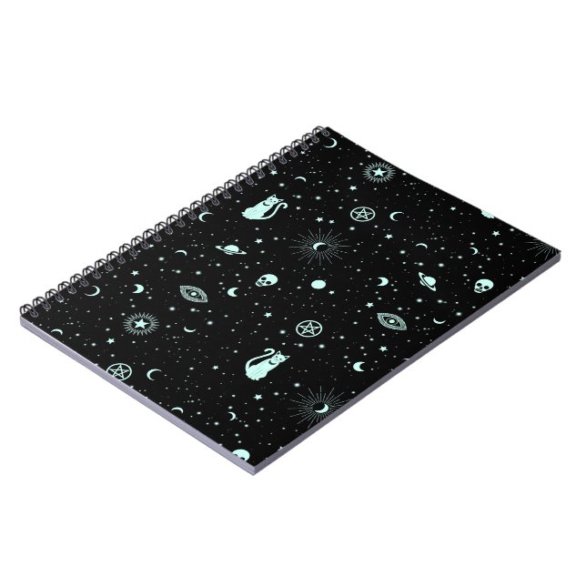 Magic Fluo Universe Notebook (Left Side)