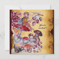 MAGIC FOLLET OF MUSHROOMS parchment