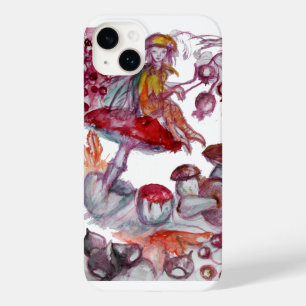 MAGIC FOLLET OF MUSHROOMS Red White Floral Fantasy Case-Mate iPhone 14 Plus Case