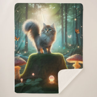 Magic Forest Cat Blanket
