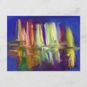 Magic Fountains of Lima Postcard
