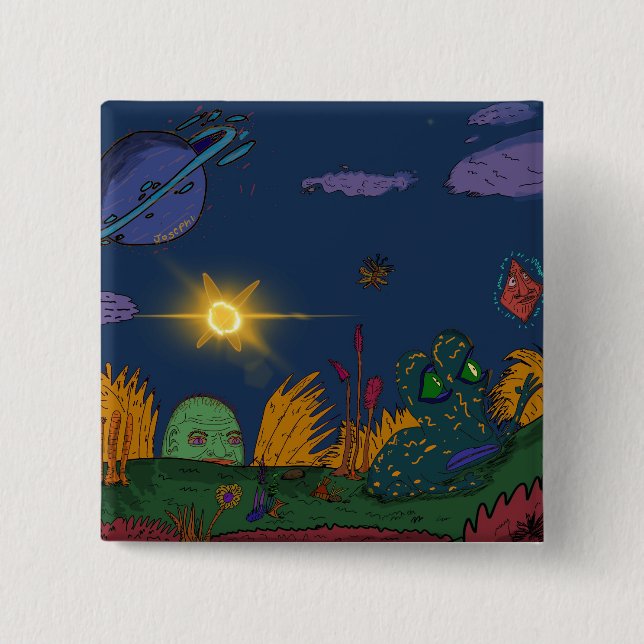 Magic frog button (Front)