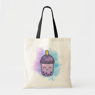 Magic Galaxy Boba Tea   Custom Tote Bag