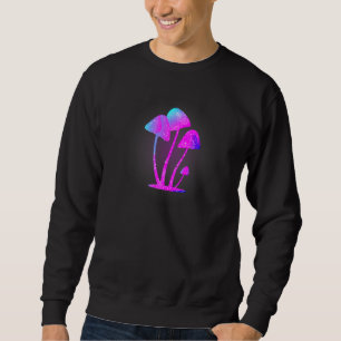 Magic Galaxy Mushroom Shroom Fungi Mycologist Part Sweatshirt