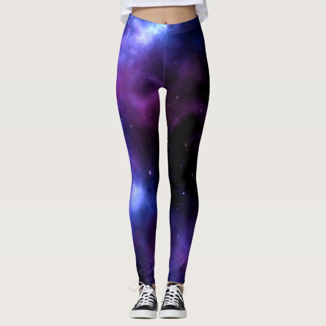 Magic galaxy wallpaper leggings (Front)