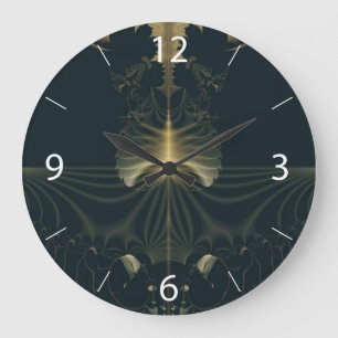 Magic Garden Large Clock