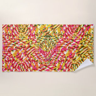 Magic Garden Whisper Beach Towel