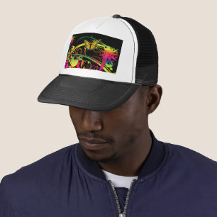 Magic Garden with Butterflies Trucker Hat