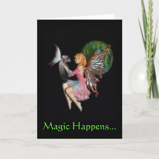 Magic Happens... Card (Front)