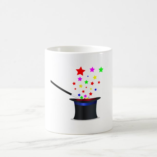 Magic Hat And Wand Coffee Mug (Center)