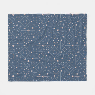 Magic Heart Pattern Fleece Blanket
