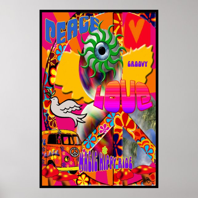 Magic Hippy Ride Poster (Front)