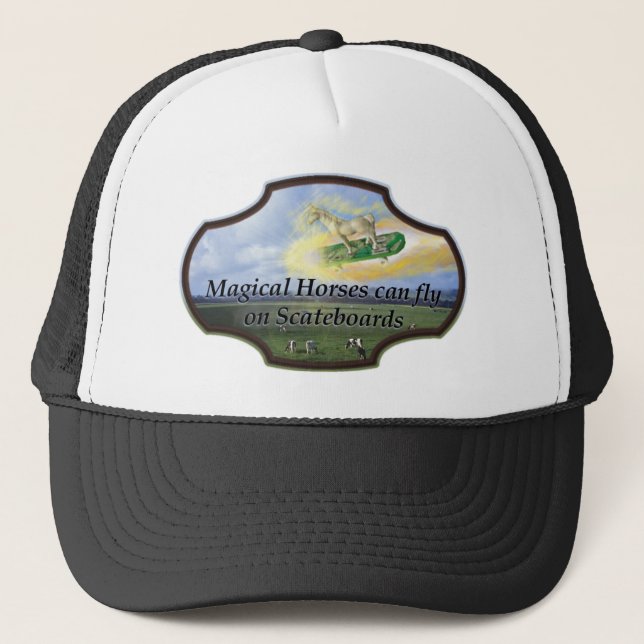 Magic Horse Trucker Hat (Front)