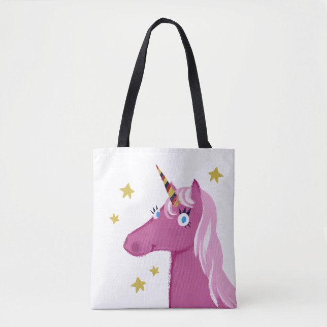 Magic Horses bag pink (Front)