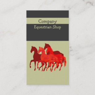 Magic  Horses Business Card