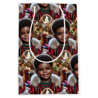 Magic in His Hands: A Christmas Spark Medium Gift Bag