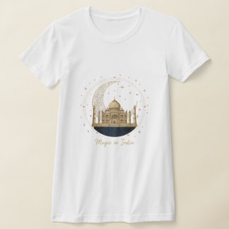 Magic in India T-Shirt - Elegant Taj Mahal