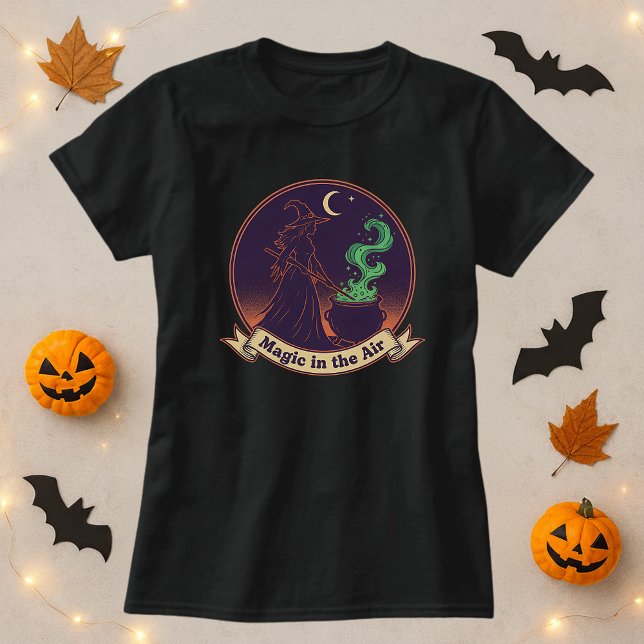 Magic in the Air Witch Cauldron T-Shirt (Creator Uploaded)