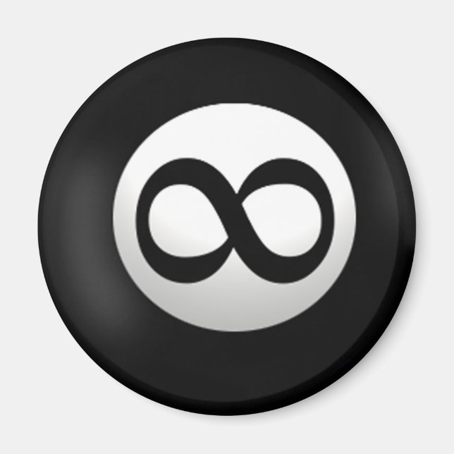 Magic Infinity Ball Magnet (Front)