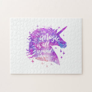 Magic is all around us - Choose background colour Jigsaw Puzzle