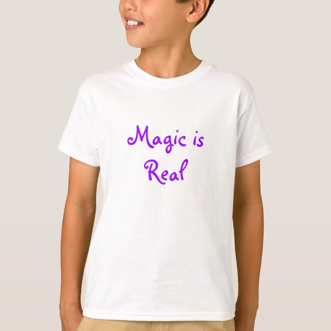 Magic is Real-kids t-shirt (Front)