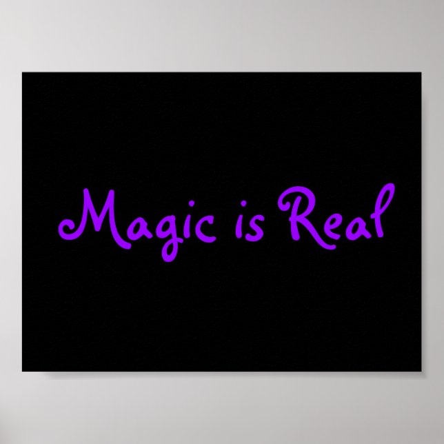 Magic is Real-poster Poster (Front)
