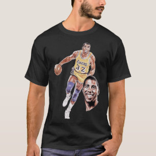 Magic Johnson Art Graphic  T-Shirt