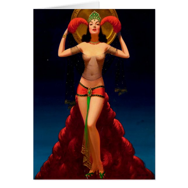 Magic Lady Pulp Pin Up (Front)