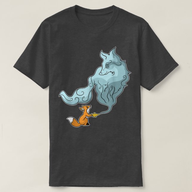 Magic Lamp Ghost Ghost Predator Fo  T-Shirt (Design Front)
