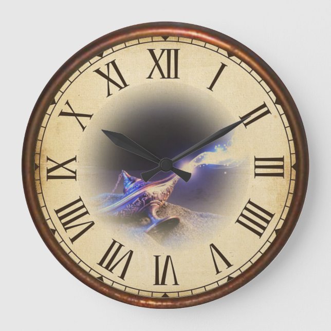 Magic lamp large clock (Front)