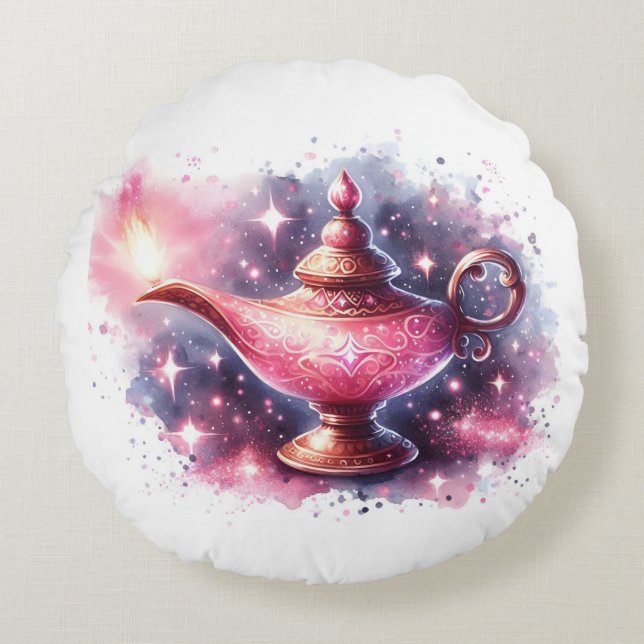 magic lamp round cushion (Front)
