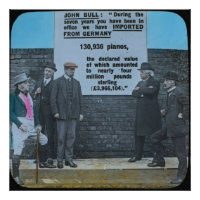 Magic Lantern Slide John Bull Labour Movement