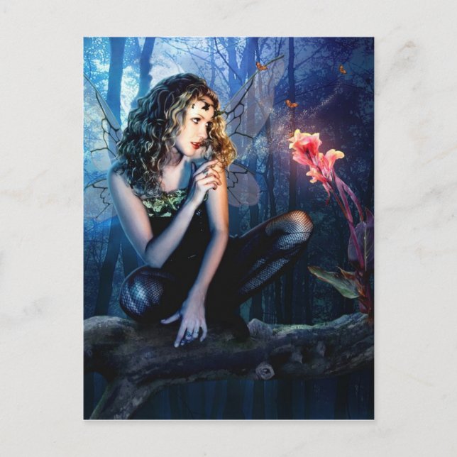 Magic Lighting Fairy Postcard (Front)