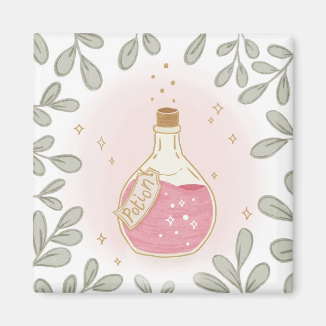 Magic Love Potion Magnet  (Front)