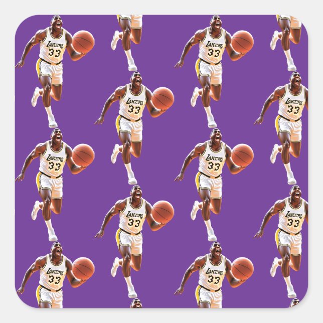 Magic Man 33 Square Sticker (Front)