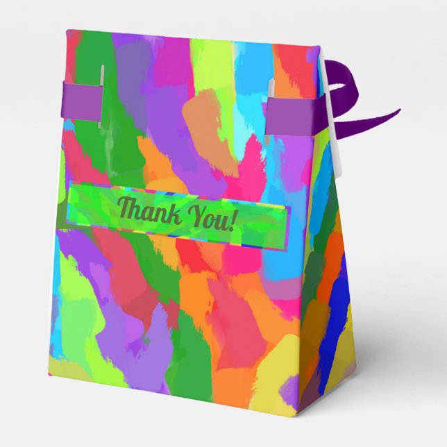 Magic Marker Favour Box (Back Side)