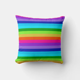 Magic Marker Stripes Cushion