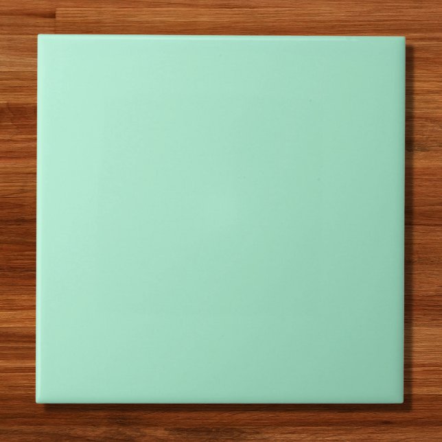 Magic Mint Solid Colour Ceramic Tile (Creator Uploaded)