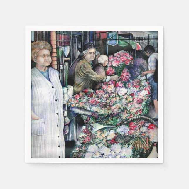 Magic Moment in Misloc Market Napkin (Front)