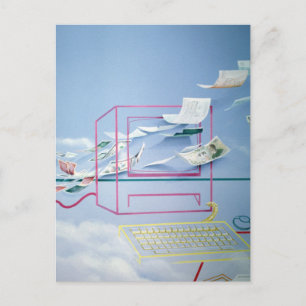 Magic Money detail Postcard